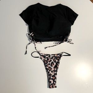 Tee shirt bikini